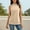 Beige, variant on FDGIU Women's 2025 Plus Size Mock Neck Tank Tops - Sleeveless Stretch Slim Fit Tunic Tee Shirts