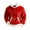 Red C#011, variant on Havenx Christmas Hoodie Men Long Sleeve Fuzzy Flannel Sweatshirt 2025 Solid Color Santa Humor Hoodie Big and Tall Faux Fur Trim Xmas Winter Tops,Red S