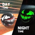 thumbnail image 2 of Impresiones de baloncesto UDYOUTH Venoms que brillan en la oscuridad, tamaño 7, 2 of 9