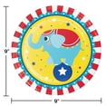 thumbnail image 2 of Creative Converting Circus Party Paper Plates, 8 ct, 2 of 2