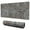 Black and Tan, variant on Long Mouse Pads for Desk,Black and Tan Leopard Print Desk Mats on Top Of Desks, Desk Mouse Pad Extra Large with 3mm Non-Slip Base and Stitched Edge for Gaming,Office,Work,Home 47.3"x23.6"