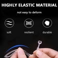 thumbnail image 5 of 2 Pairs Ear Hooks Compatible with AirPods 3rd Generation [Multi-Dimensional Adjustable] Accessories Compatible with AirPods Pro AirPods 3 2 1 Gen(Transparent), 5 of 6