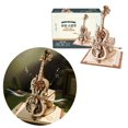 thumbnail image 2 of CHUANK 3D Musical Violin Wood Puzzle Children Educational Toy DIY Building Block Model, 2 of 15
