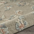 thumbnail image 3 of 5â€™ x 7' Sage and Cream Filigree Area Rug, 3 of 6