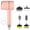 Pink, variant on Electric Spin Scrubber, Electric Grill Brush, Cordless Electric DishGun Cleaning Brush, with 6 Replaceable Brush Heads Power Scrubber, for Grill Bathroom Floor Window Kitchen Sink Dish Pot