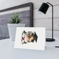 thumbnail image 6 of DistinctInk Greeting Card / Note Card - Collie Puppy Graduation - PACK of 10, 6 of 7