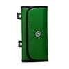 Case•It Tri-Fold Zipper Pencil Case, For all Education Levels, Green, PLP-04
