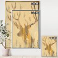 thumbnail image 2 of Golden Deer II - Modern Farmhouse Framed Canvas, 2 of 3