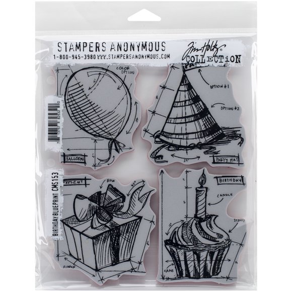 Estampadores anónimos Stampers Anonymous CMS-153
