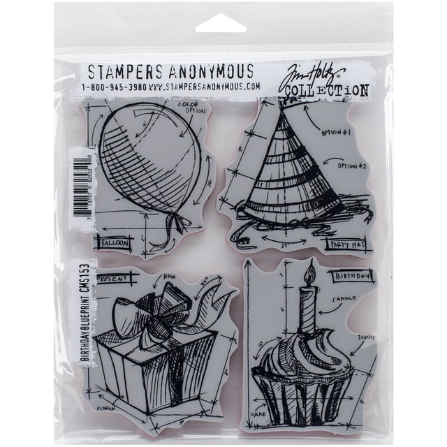 Estampadores anónimos Stampers Anonymous CMS-153