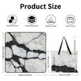 thumbnail image 2 of Marble Texture Waterproof Picnic Blanket with Foldable Zipper, Suitable for Outdoor Use, Suitable for Travel, Camping, Beaches, Parks, Grasslands, Picnic Blanket Accessories, 2 of 7