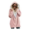 thumbnail image 4 of Chamarra Sudadera Mujer Afelpada Larga Moda Casual 202308 M, 4 of 7