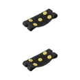 thumbnail image 2 of Greeniant Antideslizante Nieve Hielo Escalada Picos Agarres Crampon Studs 5-Stud Zapatos Cubre Suministros al aire libre 2piezas Greeniant CBP072272, 2 of 3