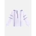 thumbnail image 6 of Scenario Women's and Women's Plus Embroidered Top with Long Sleeves, Sizes XS-4X, 6 of 7