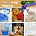thumbnail image 5 of Multi Purpose Scoop with Built in Funnel, Powderpal Mess-Free Powder Scoop with Funnel for Easy Dispensing of Various Powders, Collagen Formula Coffee Scoops & Funnels System for Narrow Bottles(Red,2T, 5 of 10