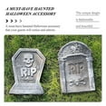 thumbnail image 2 of 4Pcs Halloween Fake Headstones Decorative Foams Gravestones Party Tombstone Models (Random Style), 2 of 4