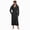 R217-Black, variant on NOLDARES Robes for Men Big and Tall Short Mens Kimono Robe Super Absorbent Spa Bathrobe Calf Length With Pockets(Red,3XL)