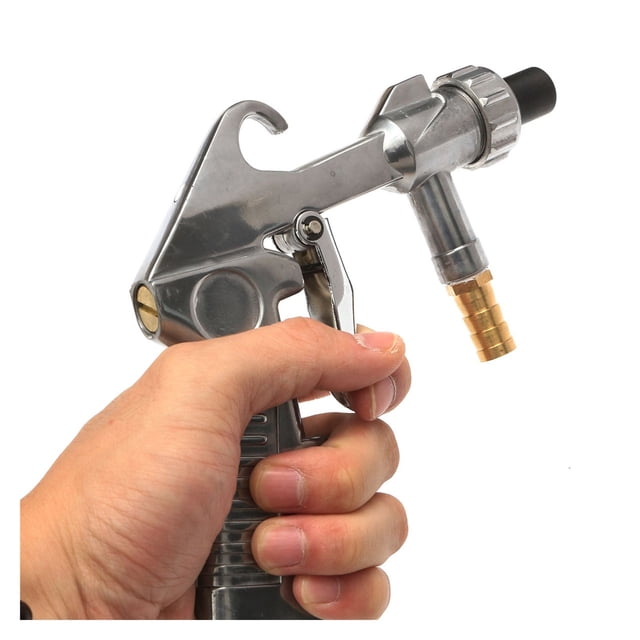 Sandblaster Air Siphon Feed Blast Nozzle Ceramic Tips Abrasive Sand Blasting with 4pcs Ceramic Nozzles Abrasive ,Unique Blowing