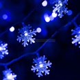 thumbnail image 2 of LED Solar Powered String Lights Christmas Yard Holiday Decoration Outdoor Star Lights, 2 of 5