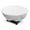 White, variant on KoverRoos 63067 Weathermax Large Firepit Cover, Forest Green - 45 Dia x 21 H in.