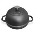 thumbnail image 1 of Utensilios Frito Esmaltado 24 Cm Con Tapa en Forma Domo para Pan Casero, 1 of 9