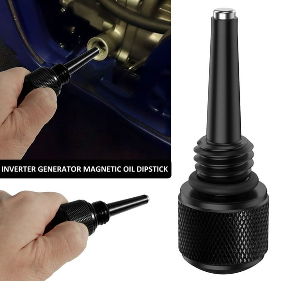 Pluokvzr Magnetic Oil Dipstick Compatible with 56125i/56200i/56202i/66203i Aluminum Alloy Generator Magnetic Oil Dip Stick Univer