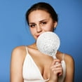 thumbnail image 4 of MasteelfCA Miroir Rétro avec Poignée, Miroir de Maquillage Portable pour Femmes, 4 of 8