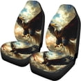 thumbnail image 5 of Pzuqiu American Flag Eagle Automotive Seat Cushion Non Slip, Breathable, Suitable for Vehicle Seats, Fit for Truck, 5 of 10