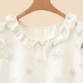 thumbnail image 7 of Bxsruta Women's Floral Print Pajama Set Sleeveless Ruffle Trim Top and Shorts 2 Piece Sleepwear for Women Lightweight Lounge Wear, 7 of 7
