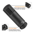 thumbnail image 3 of Uxcell 22mm Hex Impact Bit Socket H22 1/2 CR-MO Steel Phosphate Black Impact Drive Hex Bit Sockets Adapter, 3 of 6