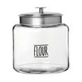 thumbnail image 6 of Anchor Hocking Clear Glass Farmhouse Montana Food Storage Jars, 4 Piece Set, 6 of 14