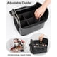thumbnail image 4 of Estuche para tatuajes TANTO para maquillaje, con 4 bolsas y separadores, color negro, 4 of 9