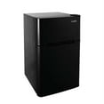 thumbnail image 4 of Conserv 19" BLACK Compact 2 Door Mini Refrigerator 3cf Reversible Door 110V, 4 of 7