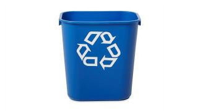 Rubbermaid Commercial Products FG295773BLUE Deskside Recycling Container, 10 Gallon/41 QT, Blue Rubbermaid Commercial Products FG295773BLUE Deskside Recycling Container, 10 Gallon/41 QT, Blue