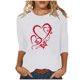 thumbnail image 3 of TaTaai Hoodies Shirts for Women Early Fall Long Sleeve Tops Vintage Graphic Outfits Tops Fashion Pullover Tees Gift, 3 of 5
