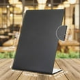 thumbnail image 2 of 3 Pcs L-Shaped Mini Chalkboard Signs Acrylic Chalkboard Buffet Tags Small Black Food Display Stands for Message Board Signs, Weddings, Tents, Birthday Parties, 2 of 7