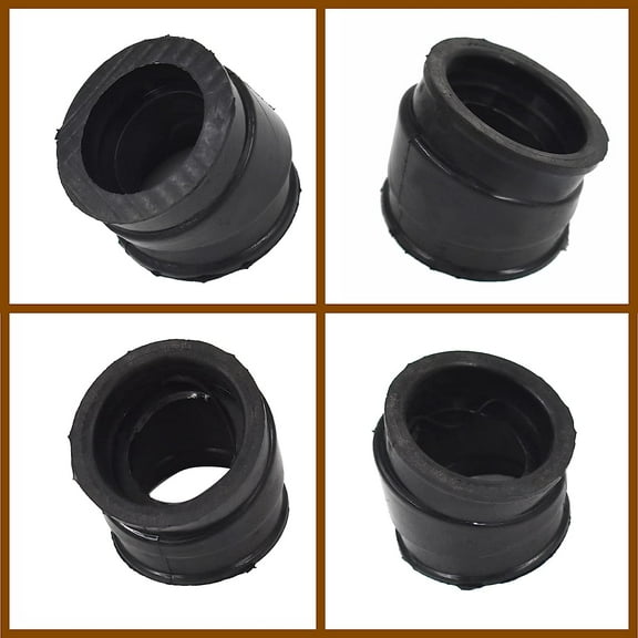 munirater Motorcycle 4Pcs Carburetor Intake Manifold Boot Replacement for Honda CB750C CB750F CB750K CB750L CB750SC 1979-1983