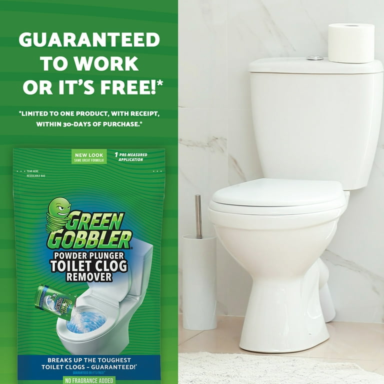 Green Gobbler 31 oz. Drain and Toilet Clog Dissolver Premeasured Applications (2 Pack)
