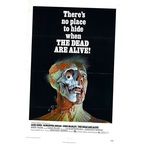Z Posters Dead Are Alive The Movie Poster 11inx17in Mini Poster 11x17 poster Color Category: Multi, Unframed, Ages: Adults