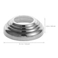 thumbnail image 2 of QUMIIRITY 2Set Metal Sphere Display Stand for Garden Style Homeowners 5.1x5.1x1.6in, 2 of 6
