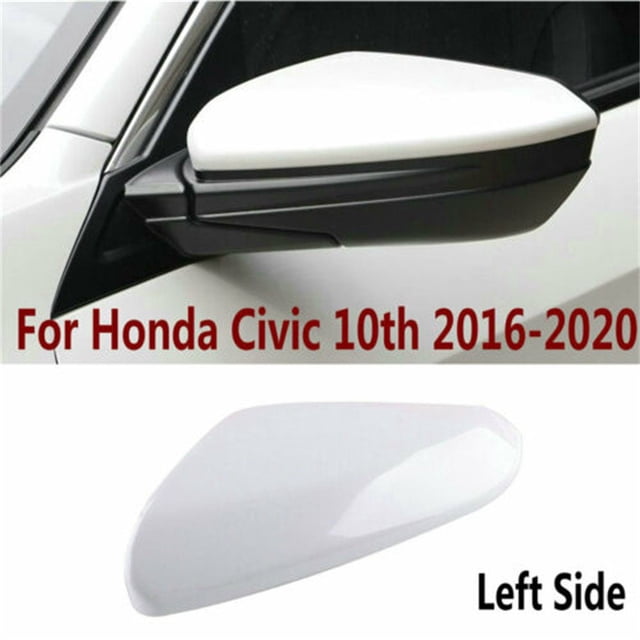 LYD, cubierta de espejo retrovisor para coche, reemplazo de carcasa de espejo lateral para HONDA CIVIC 10th 2016 2017 2018 2019 2020, accesorios LYD exterior del coche