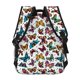 thumbnail image 4 of Disketp Colorful Flying Butterflies Mochila Estampada para Hombre y Mujer – Mochila Ligera Clásica con Múltiples Bolsillos para Universidad, Trabajo y Viajes-One Size, 4 of 5