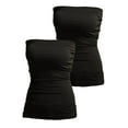 thumbnail image 1 of TheLovely Seamless Strapless Bandeau Tube Top Shaping Ribbed Waist Tank, 1 of 6