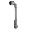 thumbnail image 1 of Unique Bargains L Shaped Angled Socket Spanner 30mm CR-V Double Ended Metric Hex 6 Point Tubular Socket Wrench, 1 of 6
