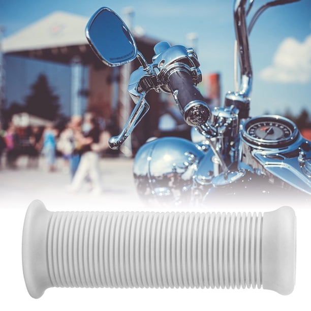 Puños para manillar de motocicleta, par de 1 pulgada y 25 mm. Puños para manillar de motocicleta probados y confiables.