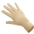 thumbnail image 2 of 2 Pair Thermal Figure Skating Competition Gloves Sparkle Rhinestone Decoration for Performance Test Show Dance, 2 of 6