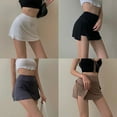 thumbnail image 3 of Tennis Skirt Women High Waist Sexy Girl Tight Bag Hip Short Skirt Summer Sports Culottes split A-line Mini skirt Y2K, 3 of 10