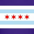 thumbnail image 3 of CafePress - Chicago Flag T Shirt - Dark T-Shirt Kids XS-XL, 3 of 4