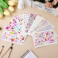 thumbnail image 6 of HOKARUA 10 Sheets Gem Stickers Rhinestone Stickers Glitter Stickers Jewel Stickers Bling Stickers For Kids Crafts, 6 of 6