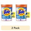 (2 pack) Tide Power PODS Laundry Detergent Soap Pacs with Odor Defense + Oxi, Original Scent, 18 Count